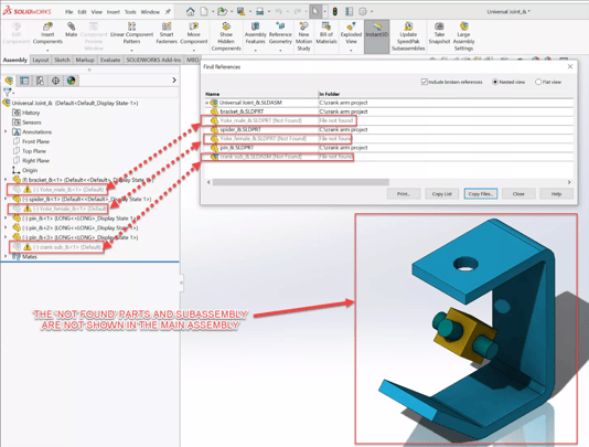 repair-references-solidworks-assemblies